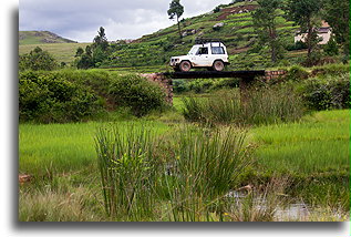 Wąski mostek::Antoetra, Madagaskar::