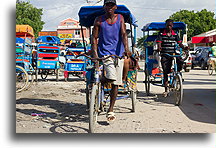 Cycle Rickshaws::Tuléar, Madagascar::