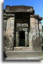 Sambisari Temple Entrance::Sambisari Hindu Temple, Java Indonesia::