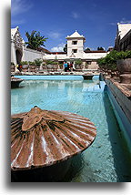 The Pool Umbul Muncar::Taman Sari in Yogyakarta, Java Indonesia::