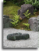 Garden in Kohrin-in #3::Kohrin-in temple in Kyoto, Japan::