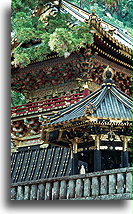 Wieża dzwonnicza::Swiatynia Tosho-gu w Nikko, Japonia::