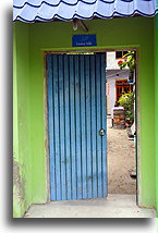 House Entrance::Mahibadhoo, Maldives::