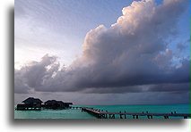 Domki na palach::Wyspa Rangali, Malediwy::