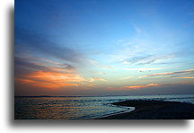 Rangali Land`s End at Sunset::Rangali Island, Maldives::