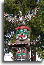 Red Cedar-bark Man::Vancouver, British Columbia, Canada::