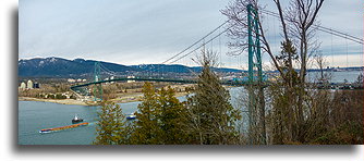Lions Gate Bridge #1::Vancouver, British Columbia, Canada::