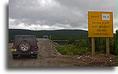 Najbliższa stacja benzynowa 410 km::Port Hope Simpson, Labrador, Kanada::