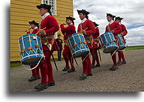 Mała orkiestra wojskowa::Twierdza Louisbourg, Nowa Szkocja, Kanada::