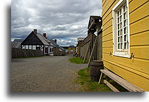 Main Street in Louisbourg::Fortress of Louisbourg, Nova Scotia, Canada::