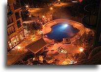 Swimming Pool at Westin::Mont Tremblant, Quebec, Canada::