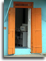 Office Door::Roseau, Dominica, Caribbean::