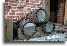 Gunpowder Barrels::Fort Charles, Jamaica::