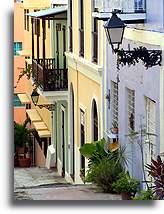 Old San Juan Street #1::Sun Juan, Puerto Rico, Caribbean::