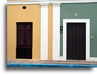 Old San Juan Street #2::Sun Juan, Puerto Rico, Caribbean::