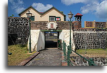 Gate #1::Fort Oranje, Sint Eustatius, Caribbean Netherlands::