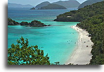 Trunk Bay::St. John, United States Virgin Islands, Caribbean::