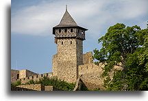 Średniowieczna wieża::Zamek Helfštýn, Czechy::