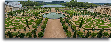 Ogród Orangerie::Wersal, Francja::