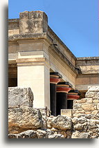Południowe Propylaeum::Knossos, Kreta, Grecja::