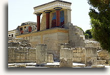 The North Entrance::Knossos, Crete, Greece::