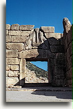 The Lion Gate::Mycenae, Peloponnese, Greece::