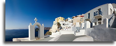Trzy dzwony #1::Oia, Santorini, Grecja::