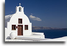 White Chapel::Oia, Santorini, Greece::