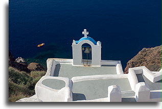 Trzy dzwony #2::Oia, Santorini, Grecja::