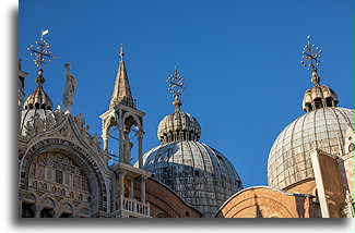 San Marco Domes::Venice, Italy::