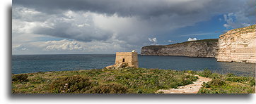 Xlendi Tower #1::Island of Gozo, Malta::