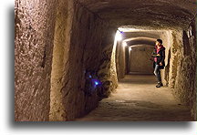 WWII Tunnel::St. Paul's Catacombs, Rabat, Malta::