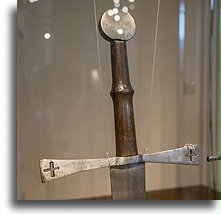 Two-handed Teutonic Sword::Czartoryski Palace, Puławy, Poland::