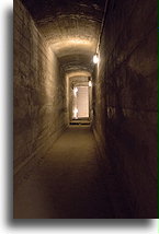 Underground Concrete Tunnel::Książ Castle, Poland::