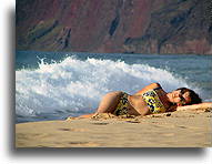 Ocean Wave::Kauai, Hawaii::