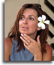 Flower and Ring::Portrait::