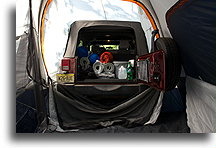 Inside the Tent::SUV Tent::