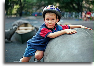 In Central Park::Boy::