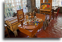 Frida Kahlos Studio::Mexico City, Mexico::
