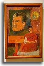 Frida - Self Portrait with Stalin::Mexico City, Mexico::