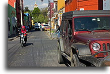 Street in Cholula::Cholula, Puebla, Mexico::