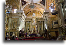 Baroque Church::Guanajuato, state Guanajuato, Mexico::