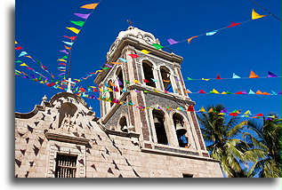 Bell Tower::Loreto, Baja California, Mexico::