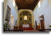 Baroque Altar::Loreto, Baja California, Mexico::