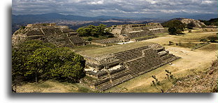 North Platform::Monte Alban, Oaxaca, Mexico::