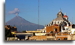 Wulkan Popocatepet::Puebla, Puebla, Meksyk::