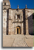 Courtyard Entrance::San Javier, Baja California, Mexico::