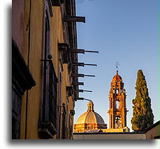 Kościół San Francisco::San Miguel de Allende, Guanajuato, Meksyk::