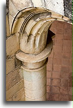 Arch::Ex-monastery of Santiago Apóstol, Oaxaca, Mexico::