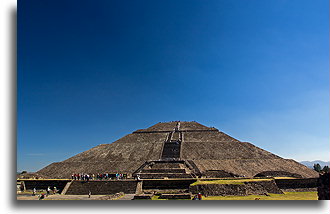 Pyramid of the Sun::Teotihuacan, Mexico::